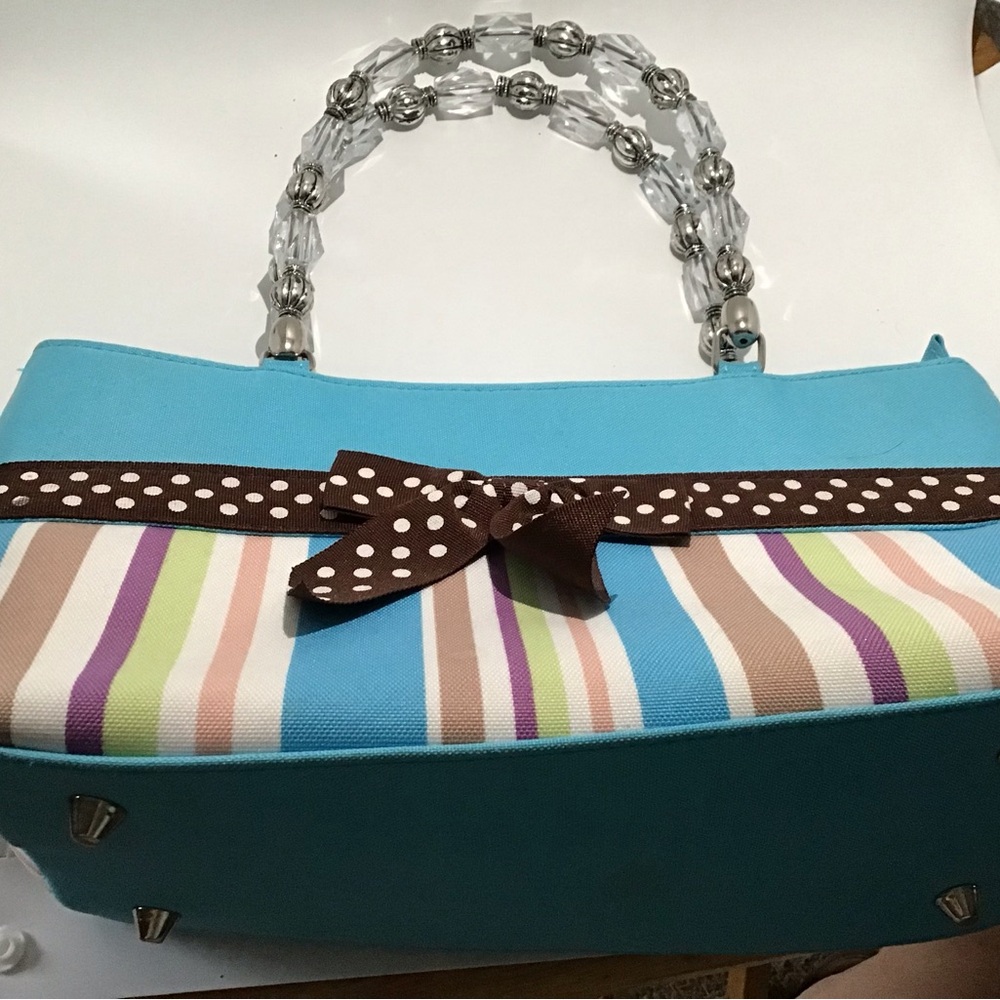 Bead Handled Purse - Picture 2 of 7